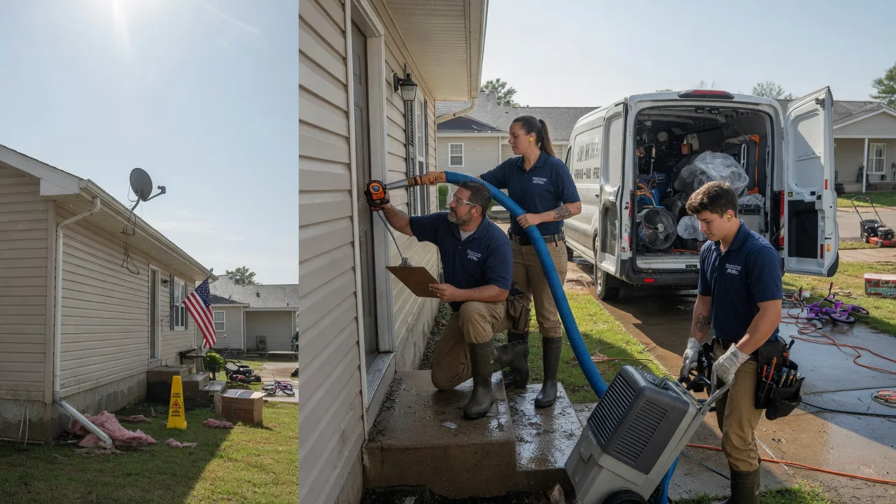 Ceiling Water Damage Restoration in Lyons, CO near me